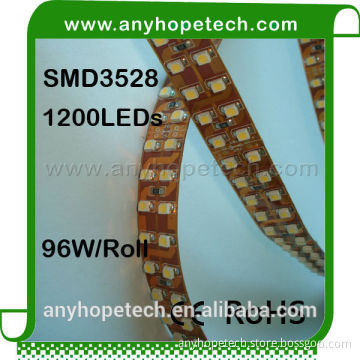 Ra 80 24 volt warm white UL SMD 3528 240leds per 5m indoor car flexible led lights
